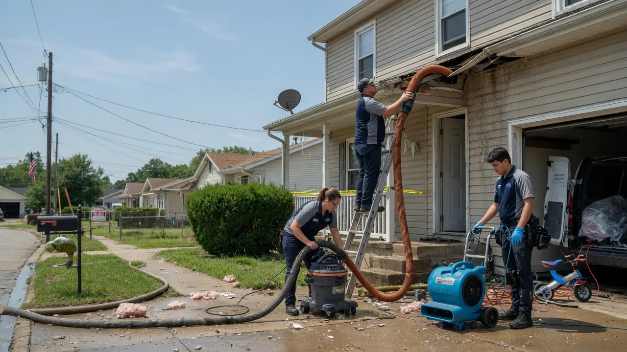 Water Damage Restoration in Hurricane Mills, TN near me